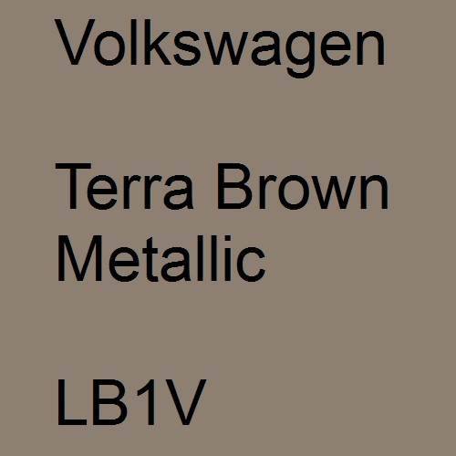 Volkswagen, Terra Brown Metallic, LB1V.